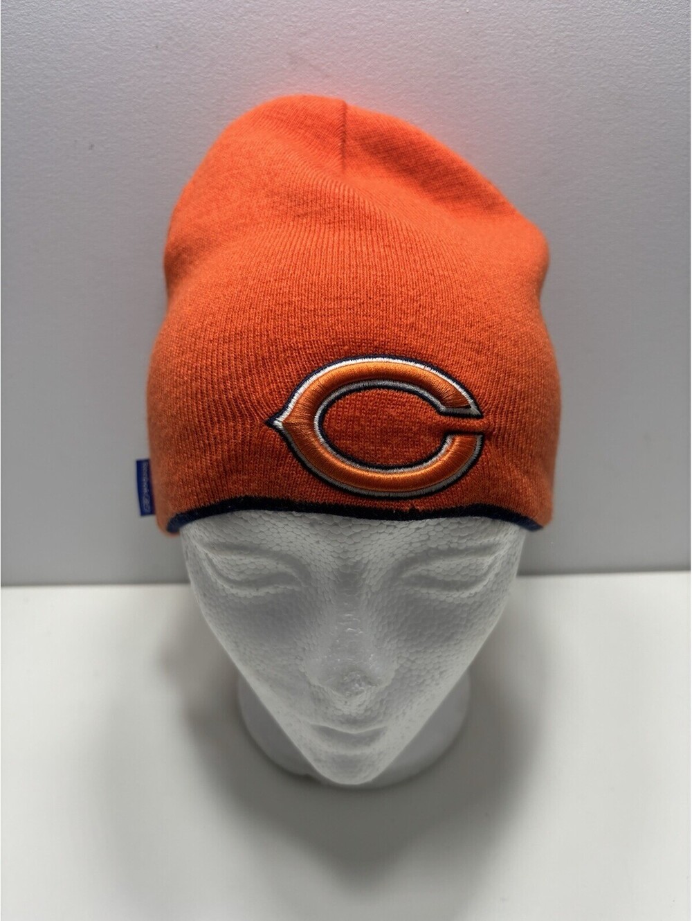 Chicago Bears Football Beanie Hat Cap NFL Sports Reversible